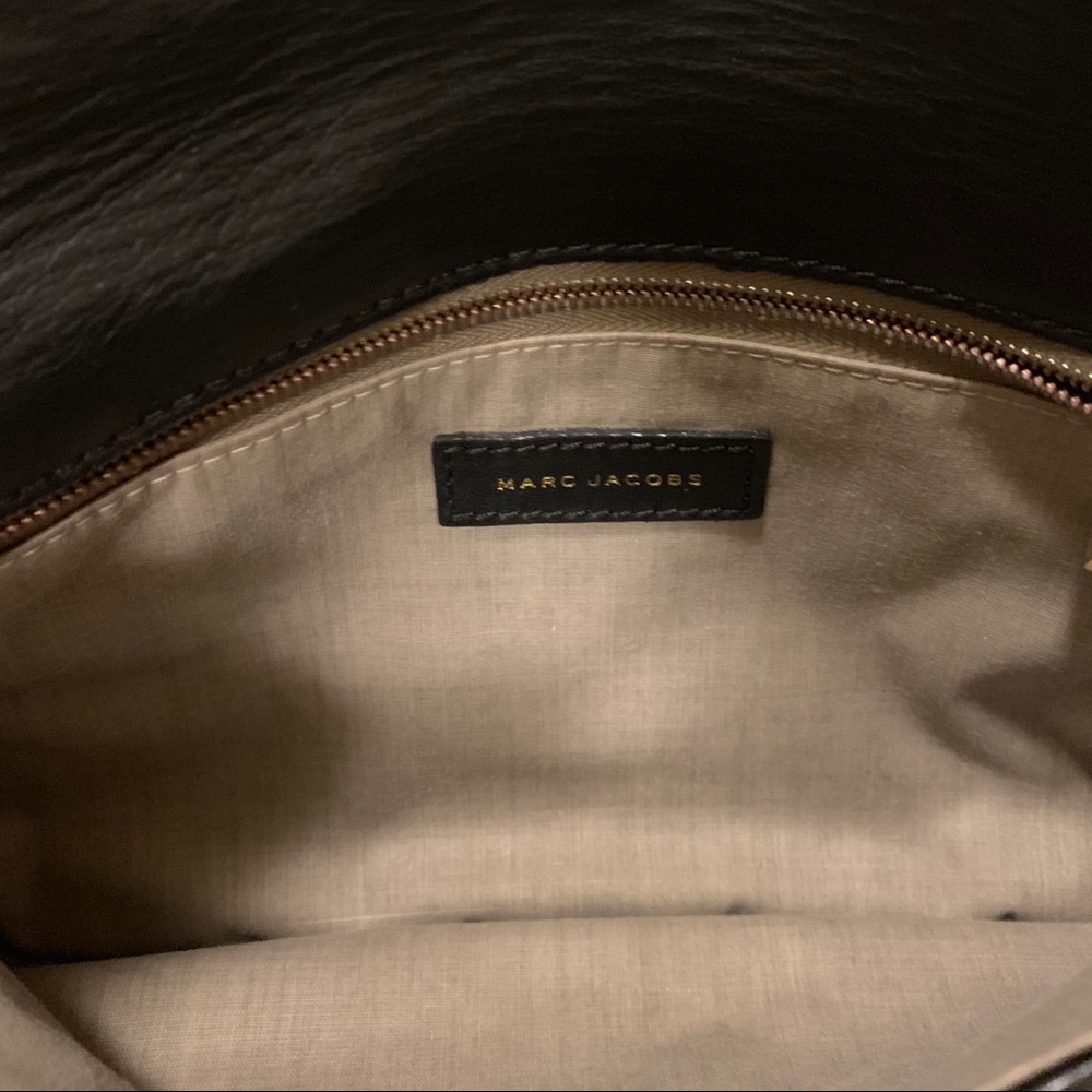 Authentic Marc Jacobs Eugene Quilted Black Clutch - Picture 4 of 8